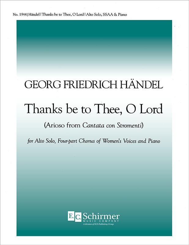 Thanks Be To Thee, O Lord